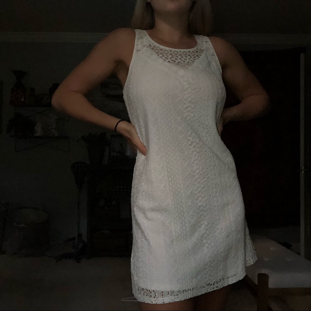 White Lace Dress